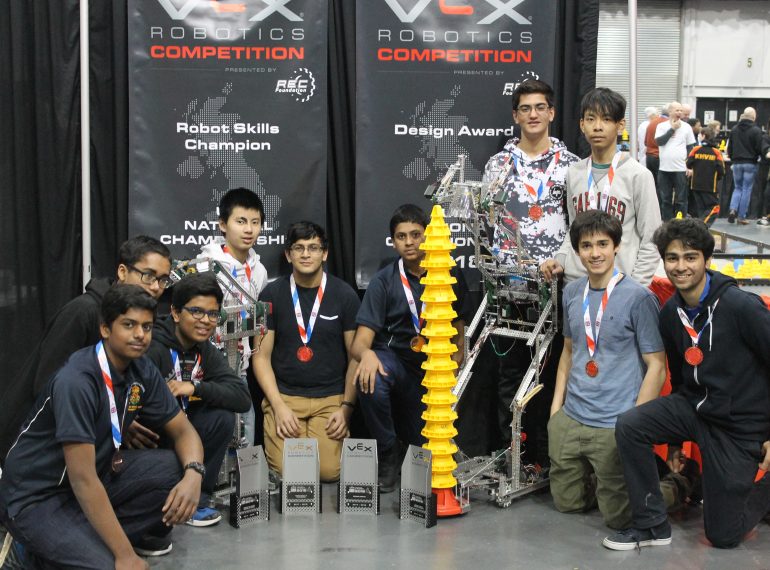 Kentucky triumph! QE’s senior teams’ memorable experiences at world robotics finals