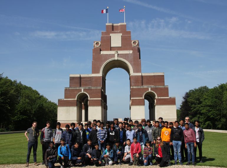 Broad perspective: trip to the trenches helps boys understand World War I both emotionally and analytically