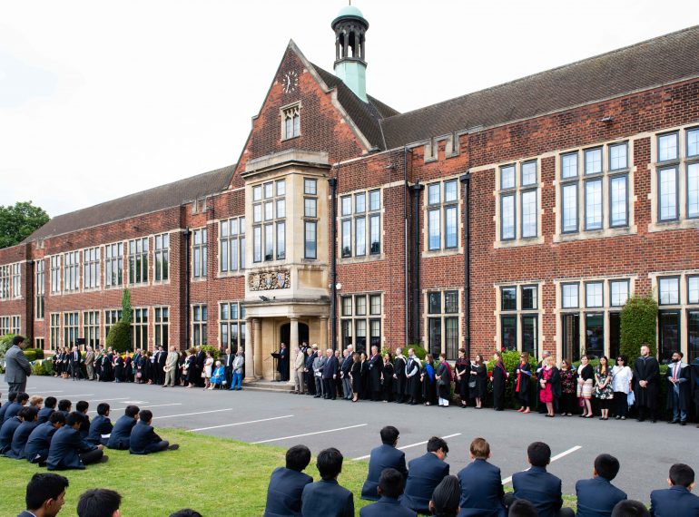 Curry favoured! Founder’s Day combines formal traditions with fun and food aplenty at the fete