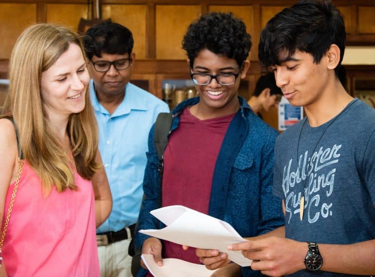 Schools Minister praises QE for “continuing the drive towards higher academic standards”