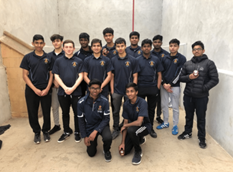 Record participation in Eton Fives brings rewards at national finals