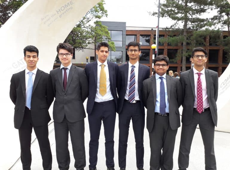 Waxing lyrical: debaters impress at European Youth Parliament national finals