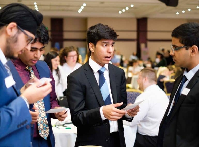 Not just about the money: QE boys’ ethical approach and ‘out-of-the-box thinking’ wins trio of prizes in top accountancy competition
