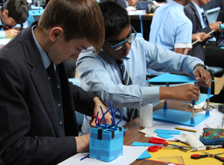Firing up the dragons at STEM day