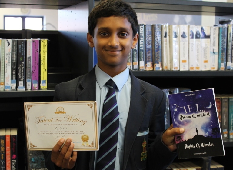 Vaibhav’s winning way with words