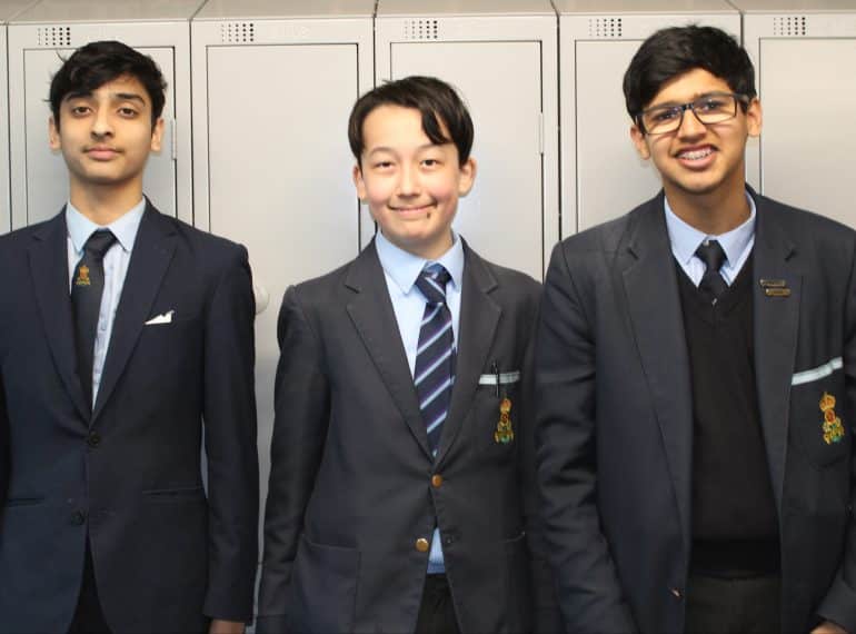 Who ate all the tarts? QE boys know the answer