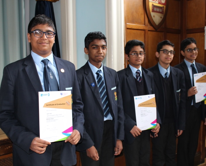 “A perfect balance between learning and having fun” – discovering careers in STEM