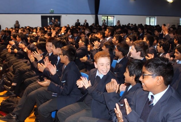 The worst of times for some, but the best of times for QE’s young achievers – and so a time to celebrate